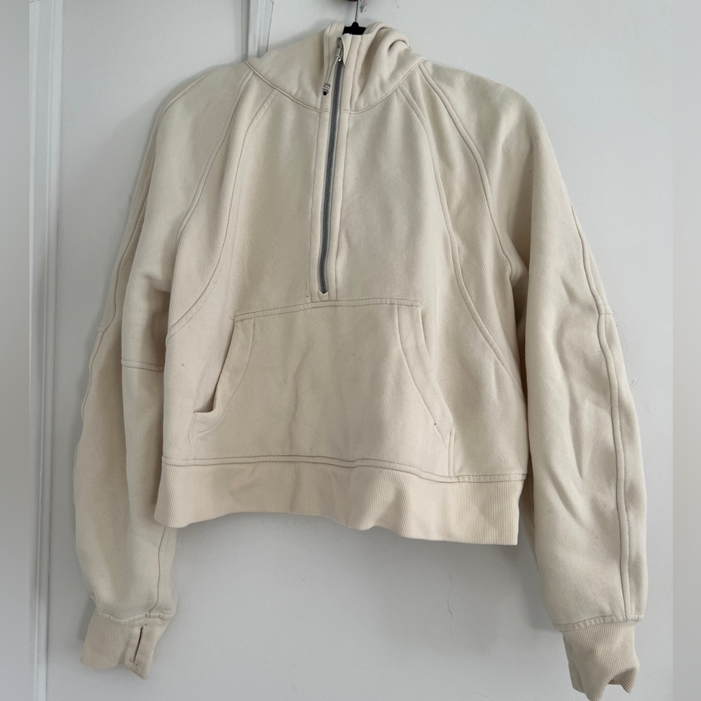 Used Lululemon Scuba Oversized Half-Zip Hoodie size M/L